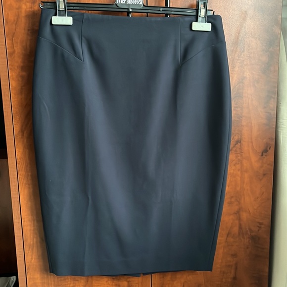 Women's Navy / VINTAGE Victoria Secret pencil skirt / Size 6 - Picture 2 of 10